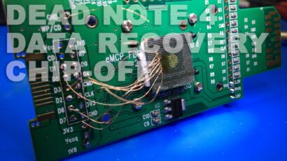 Samsung Note 4 - Run over on the highway