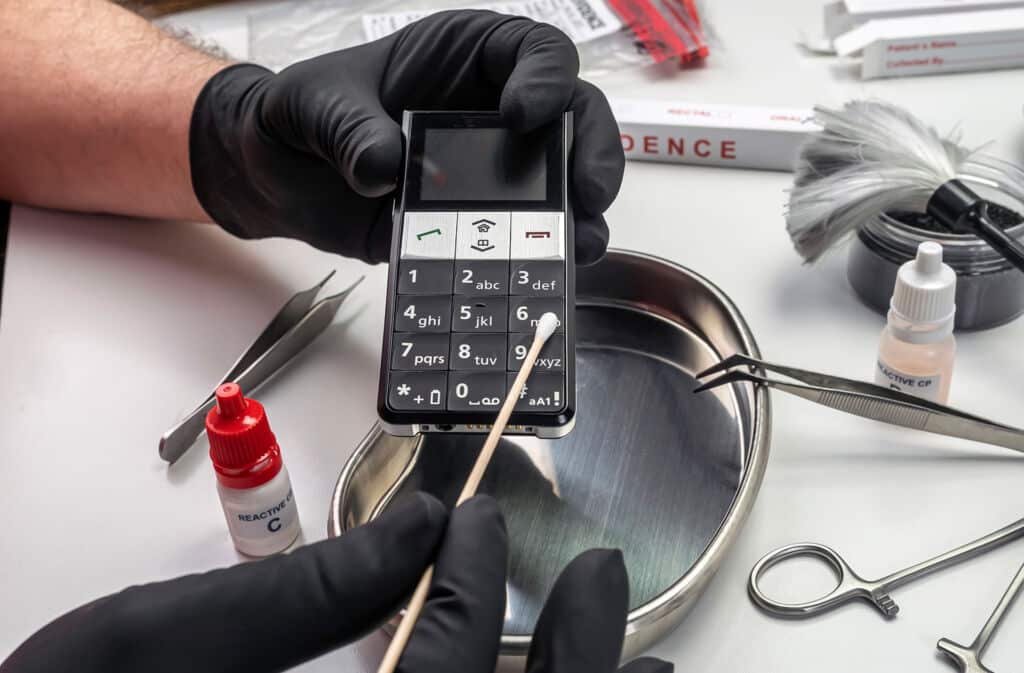 Home Mobile phone forensics exam extracting data from a smartphone at a certified Mississauga lab
