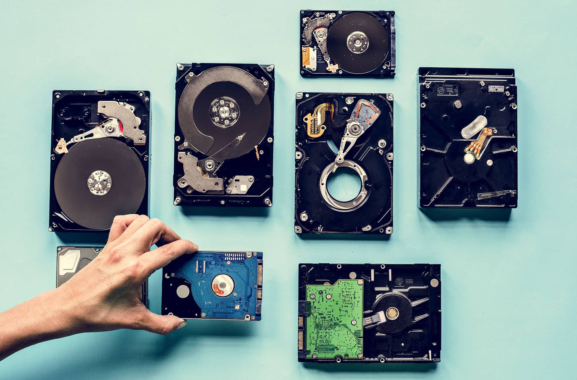 Data recovery cost breakdown for a hard drive at a Toronto clean room lab