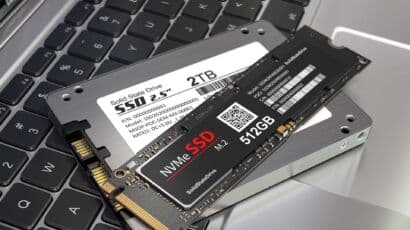 SSD data recovery on a failed NVMe drive at the Data Rescue Labs lab in Mississauga